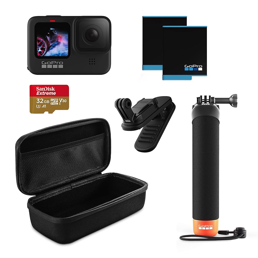 GoPro - 最終値下げ！GoPro HERO9 BLACK Special bundle GoPro HERO9 Black Holiday Bundle — Waterproof Action Camera